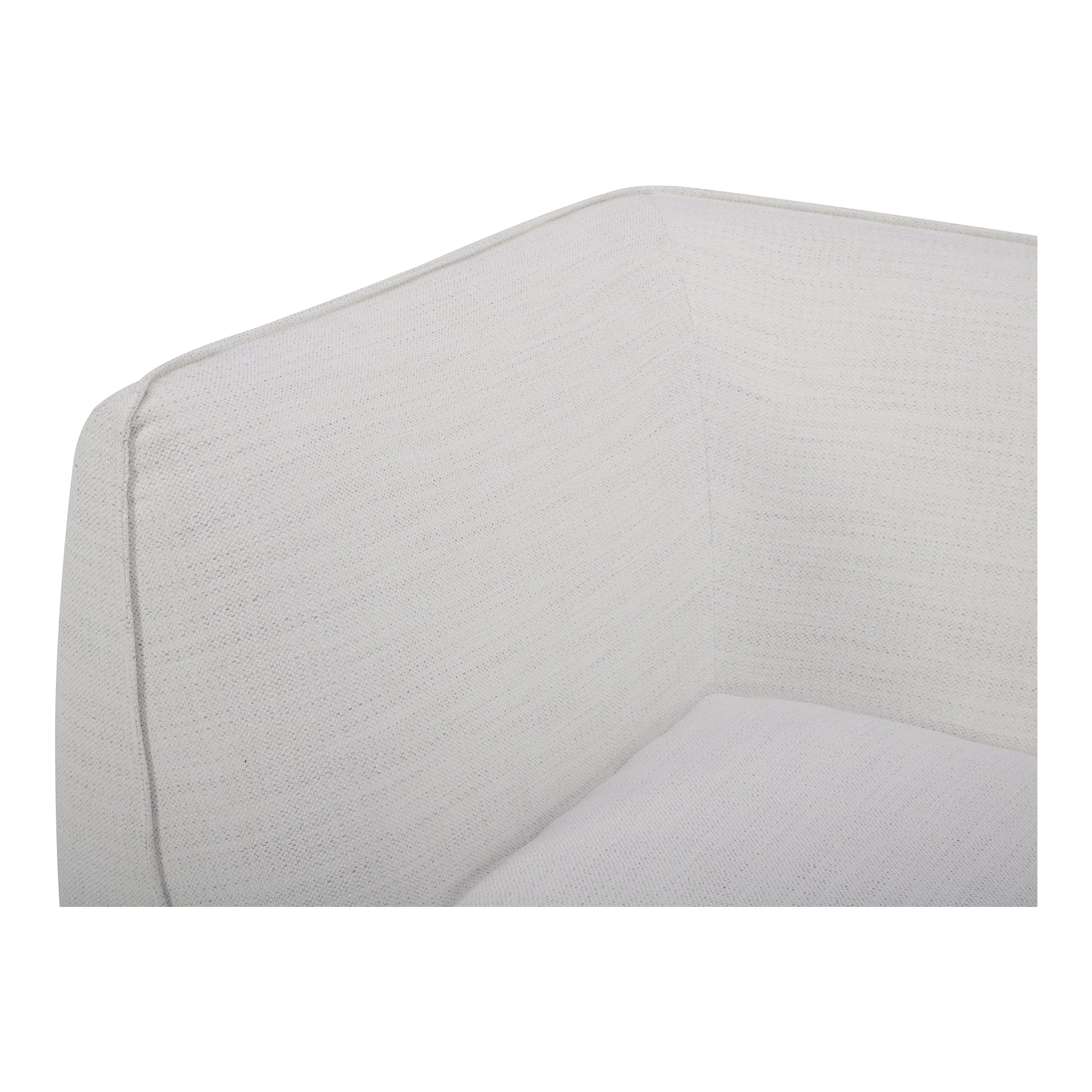 Moe's Home Collection Zeppelin  Salt Stone White Dream Modular Sectional - Image 6